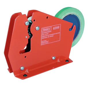 Tesa 6256 Sellador de Bolsas - Ancho Maximo del Rollo 12mm - Diametro Maximo del Rollo 130mm - Color Rojo