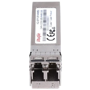 Ruijie XG-SFP-SR-MM850 Modulo Transceptor SFP+ - 10GBase-SR - Fibra Optica hasta 300M - Velocidad hasta 10Gbps - Conector LC - Longitud de Onda de 850