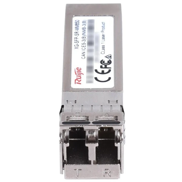 Ruijie XG-SFP-SR-MM850 Modulo Transceptor SFP+ - 10GBase-SR - Fibra Optica hasta 300M - Velocidad hasta 10Gbps - Conector LC - Longitud de Onda de 850 1