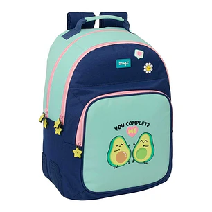 Safta Mr. Wonderful Estrella Mochila - Adaptable a Carro - Bolsillo Frontal - Portabotellas - Cremallera con Doble Tirador - Asa de Mano - Espalda Aco