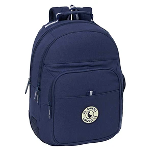 Safta el Ganso Jeans Mochila - Adaptable a Carro - Bolsillo Frontal - Portabotellas - Cremallera con Doble Tirador - Asa de Mano - Hombreras y Espalda