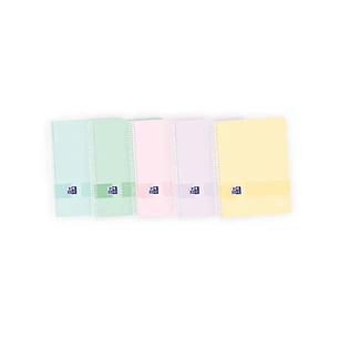 Oxford Live & Go Europeanbook A4+ - Tapa de Plastico - 8 Colores Pastel - 160 Hojas - Organizacion y Estilo en un Solo Producto