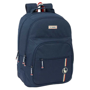 Safta el Ganso Eclipse Mochila con 2 Compartimentos - Cantoneras Antirozaduras - Adaptable a Carro - Bolsillo Frontal - Portabotellas - Hombreras Acol