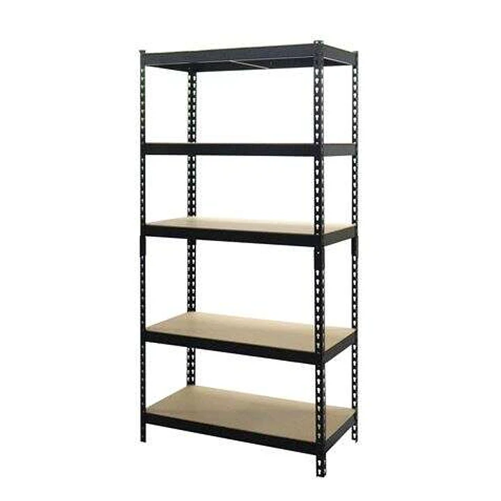 Blim Estanteria Metalica Ajustable - 183x90x45mm - Soporte 175kg por Balda - Facil Montaje - Recubrimiento Polvo Negro - Color Negro 1