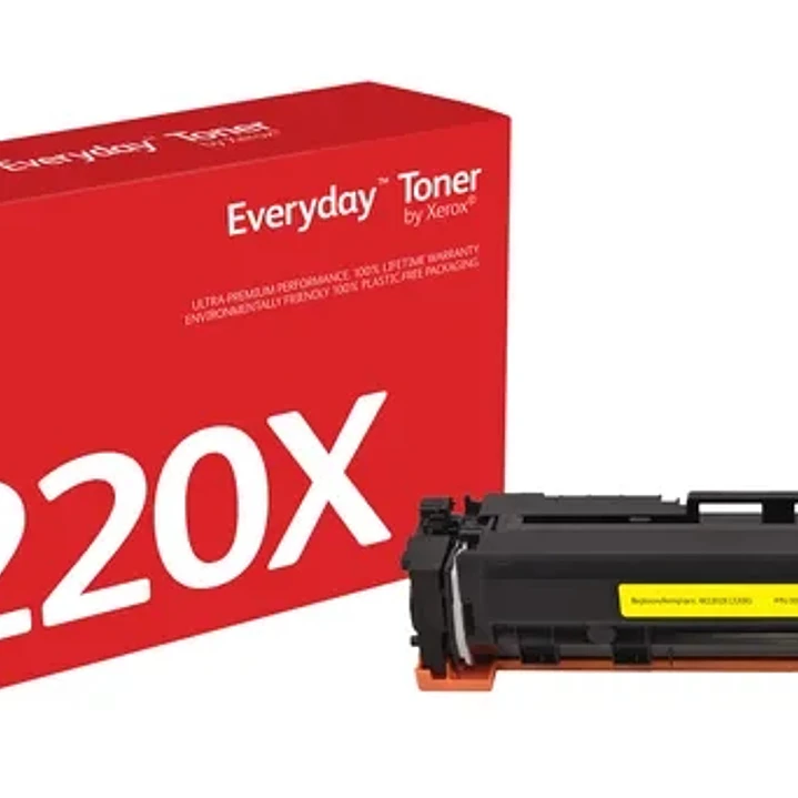 Xerox Everyday HP W2202X/W2202A Amarillo Cartucho de Toner Generico - Reemplaza 220X/220A 1