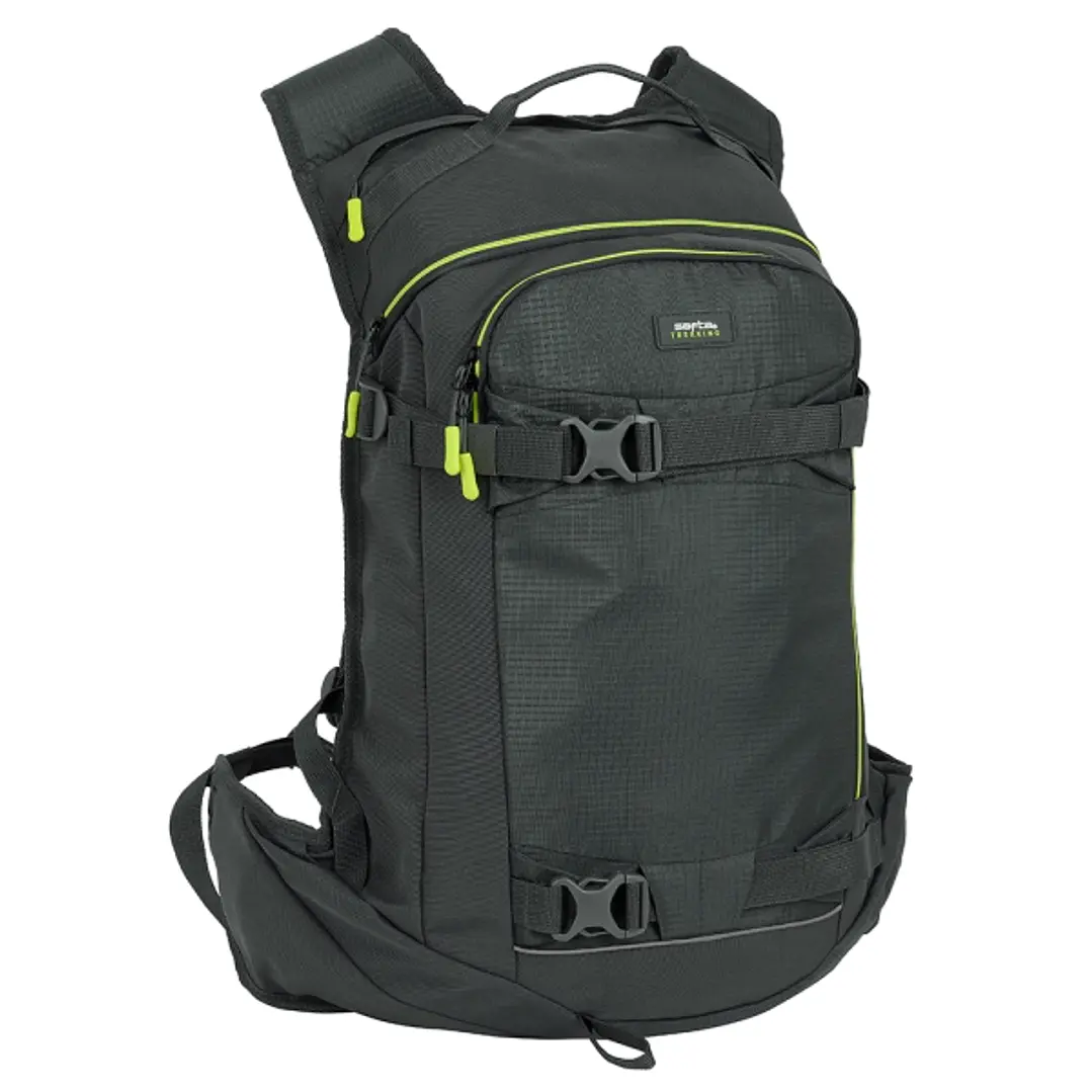 Safta Trekking Mochila - Cintas con PVC - Detalles Reflectantes - Compartimento para Portatil - Espalda Acolchada - Material Repelente al Agua - 30.6L 1