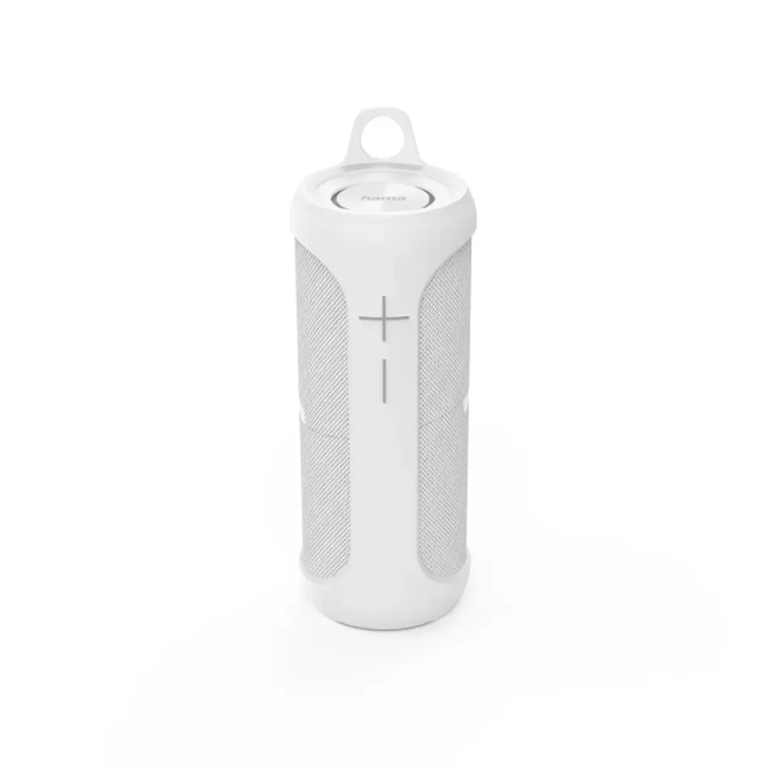 Hama Altavoz Portatil - Potencia 20W - Bluetooth - USB-C - Bateria 3000mAh - Rango 10m - IPX7 - Color Blanco 1