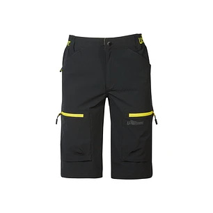 Upower Ares Bermudas de Trabajo con Corte Jogging - Talla S - Tejido U-4 Way Stretch, Multibolsillos con Cremallera y Velcro, Proteccion Lumbar, Cinta