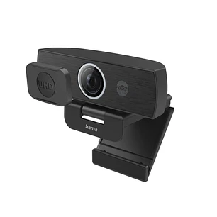 Hama C-900 Pro Webcam UHD 4K - Cable 1.8m - USB-C 3.0 - Microfono Integrado - Proteccion contra Espias - Indicador LED - Modo UVC - Reduccion de Ruido