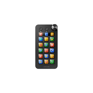 Mars Gaming MSD-NEO Dispositivo de Control para Retransmisiones/Streaming, Trabajo, Gaming - 15 Teclas LCD y 1 Boton Dual - 1 Rueda de Control - Softw