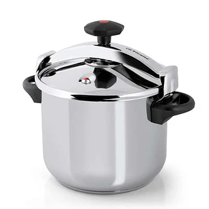 Orbegozo HPL 4070 Olla Clasica a Presion - Seguridad y Practicidad Garantizadas - Capacidad de 4 Litros - Regulacion de Presion Interna - Fondo Apto p