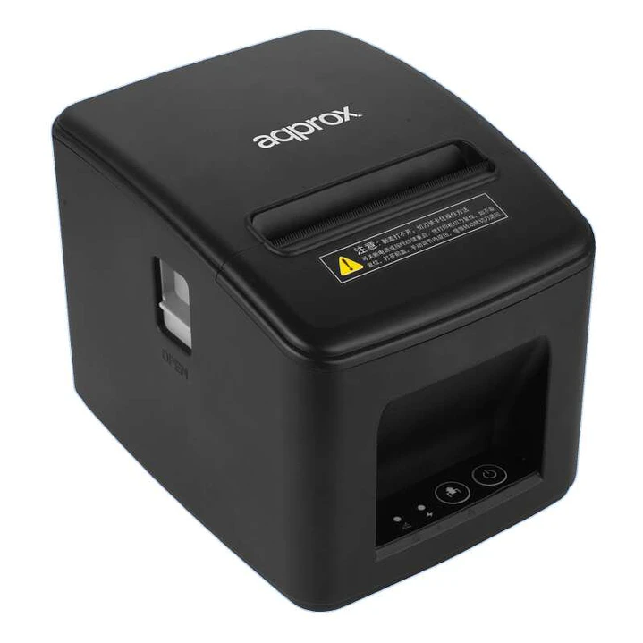 Approx Impresora Termica de Recibos - Resolucion 203dpi - Velocidad 200mm/s - USB, RJ11 - Auto-Corte y Corte Manual 1