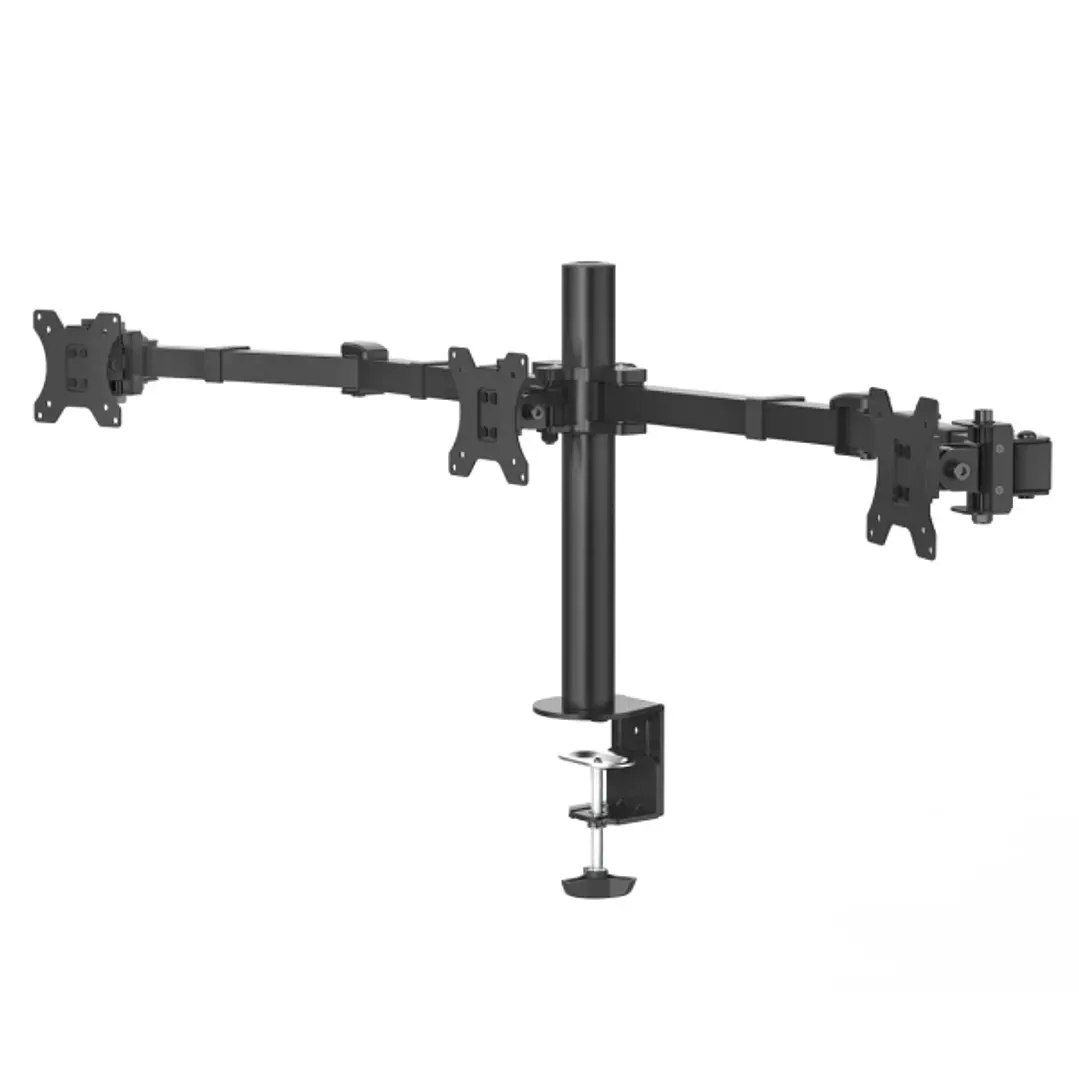 Hama Soporte de Mesa con Brazos Articulados para 3 Monitores de 13 a 27