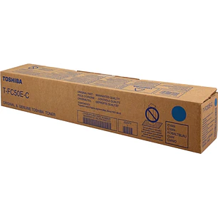 Toshiba T-FC50EC Cyan Cartucho de Toner Original - 6AJ00000113/6AJ00000227/6AJ00000301