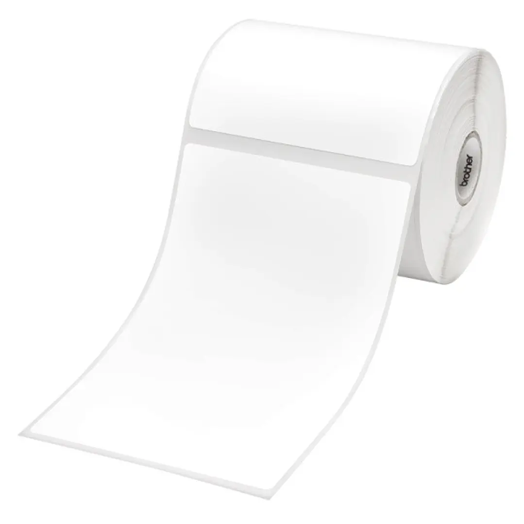 Brother Pack de 8 Rollos de Etiquetas Termicas Protegidas - 275 Etiquetas por Rollo - Medidas 102x152mm 1