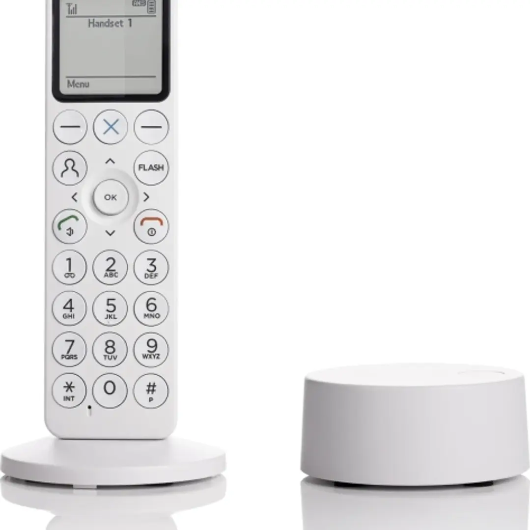 Motorola DOT411  Telefono Inalambrico Dect - Gran Pantalla LCD - Teclado Retroiluminado - Manos Libres 1