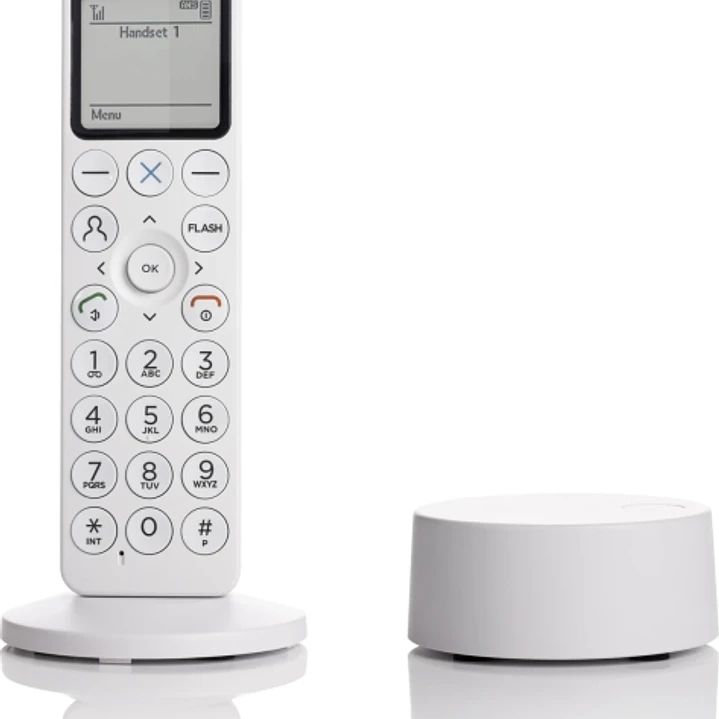 Motorola DOT411  Telefono Inalambrico Dect - Gran Pantalla LCD - Teclado Retroiluminado - Manos Libres 1