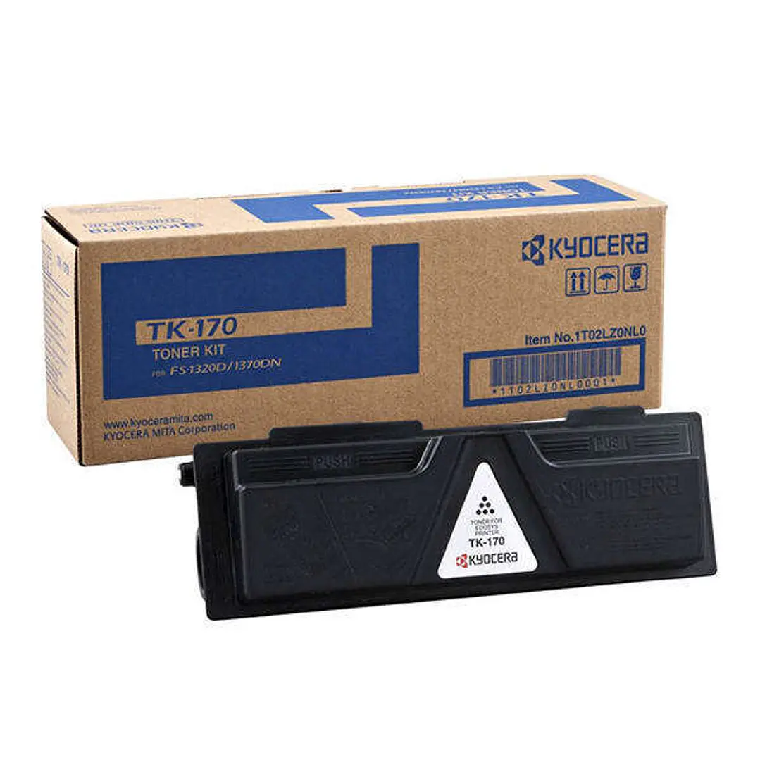 Kyocera TK170 Negro Cartucho de Toner Original - 1T02LZ0NL0/1T02LZ0NLC 1