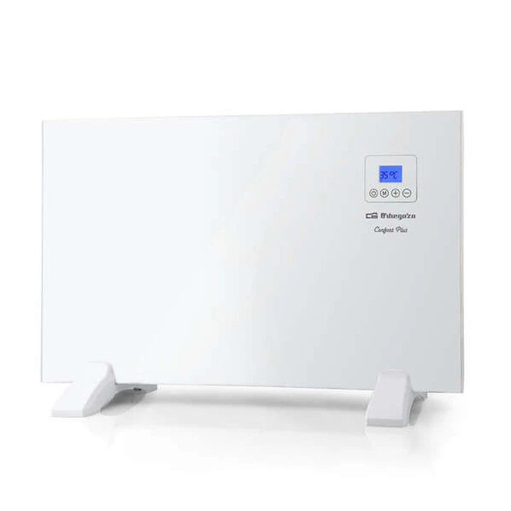 Orbegozo REH 1000 a Panel Radiante - Diseño Slim - Mando a Distancia - Programacion Diaria y Semanal - Proteccion contra Sobrecalentamiento - Potencia 1
