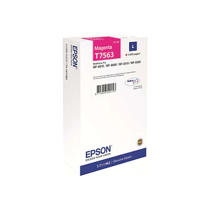Epson T7563 Magenta Cartucho de Tinta Original - C13T756340/C13T75634N