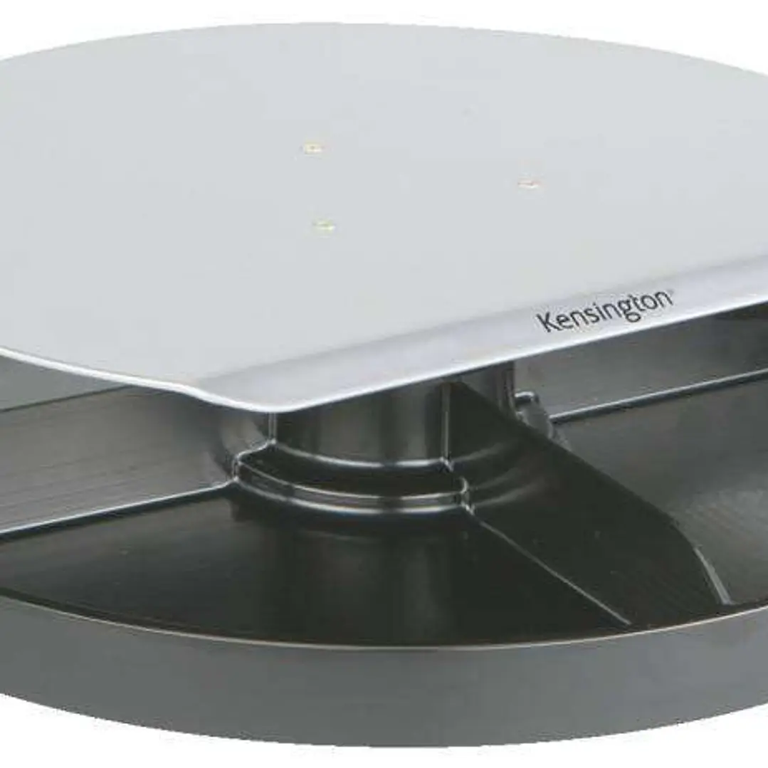 Kensington Smartfit Spin 2 Soporte Giratorio - Organizador Giratorio - Admite Monitores de hasta 18kg - Altura Ajustable - Color Gris 1