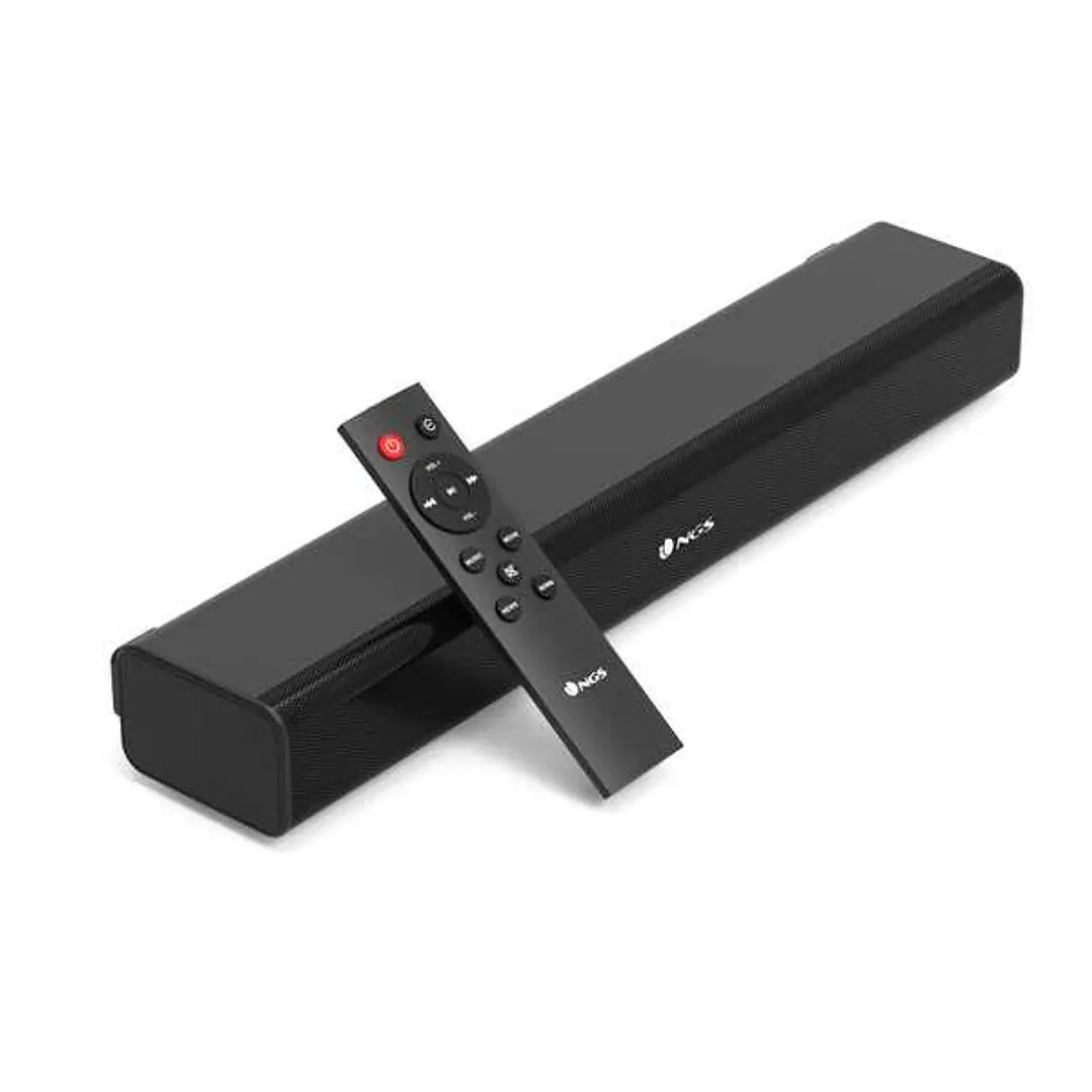 NGS Subway Barra de Sonido Bluetooth 5.0 40W - USB, AUX y Entrada Optica - Mando a Distancia 1