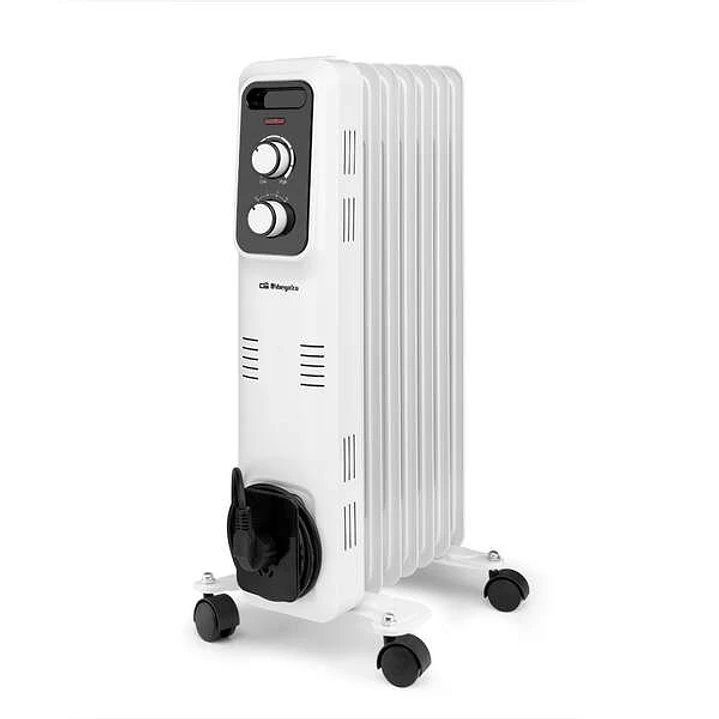 Orbegozo RL 1500 Radiador de Aceite Elegance - Potente y Seguro - Inercia Termica para Dispersion Homogenea del Calor - Proteccion contra Sobrecalenta 1