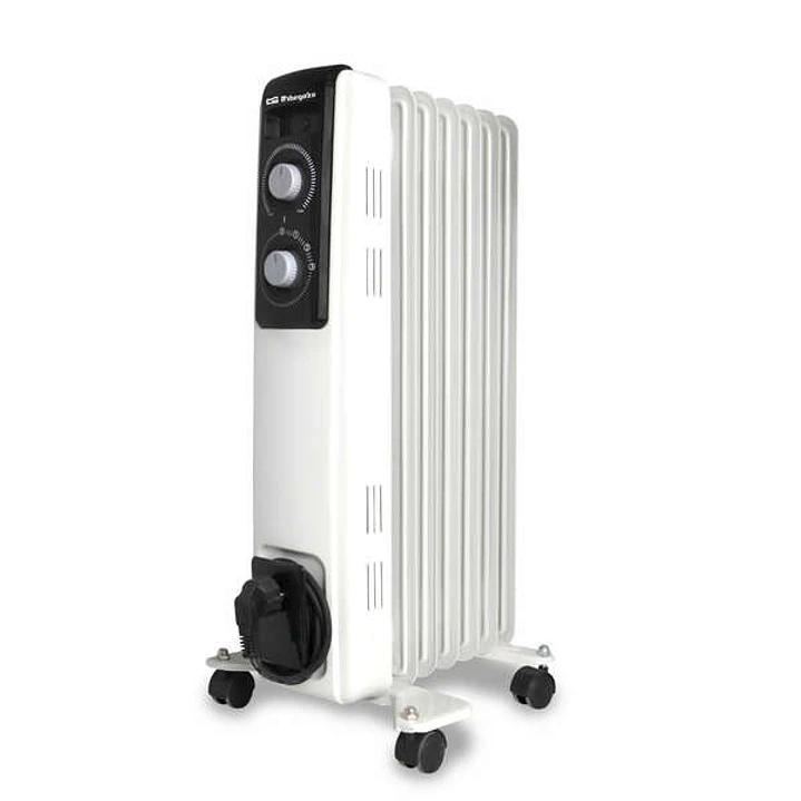 Orbegozo RF Radiador de Aceite Confort Series - Potencia Ajustable - Diseño Elegante - Alta Inercia Termica - Facil Manejo y Transporte - Seguridad Ga 1