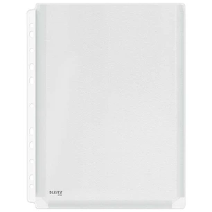Esselte Fundas Fuelle Estandar A4 PVC Liso Multitaladro-11 - Capacidad 200 Hojas - Transparente (170 Micras)