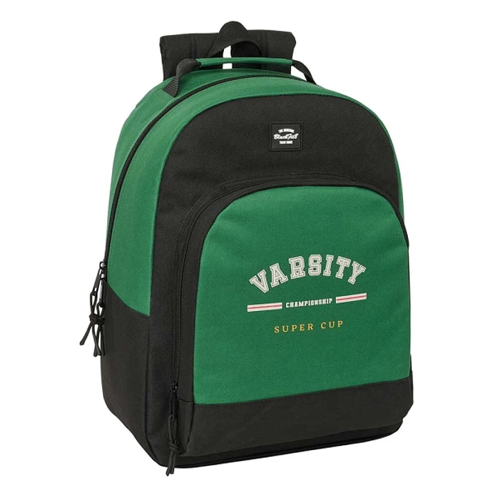 Safta Blackfit8 Varsity Mochila Adaptable a Carro - Tirador Doble - Bolsillo Frontal - Hombreras Ergonomicas - Espalda Acolchada - Asa Forrada - 20.10 1