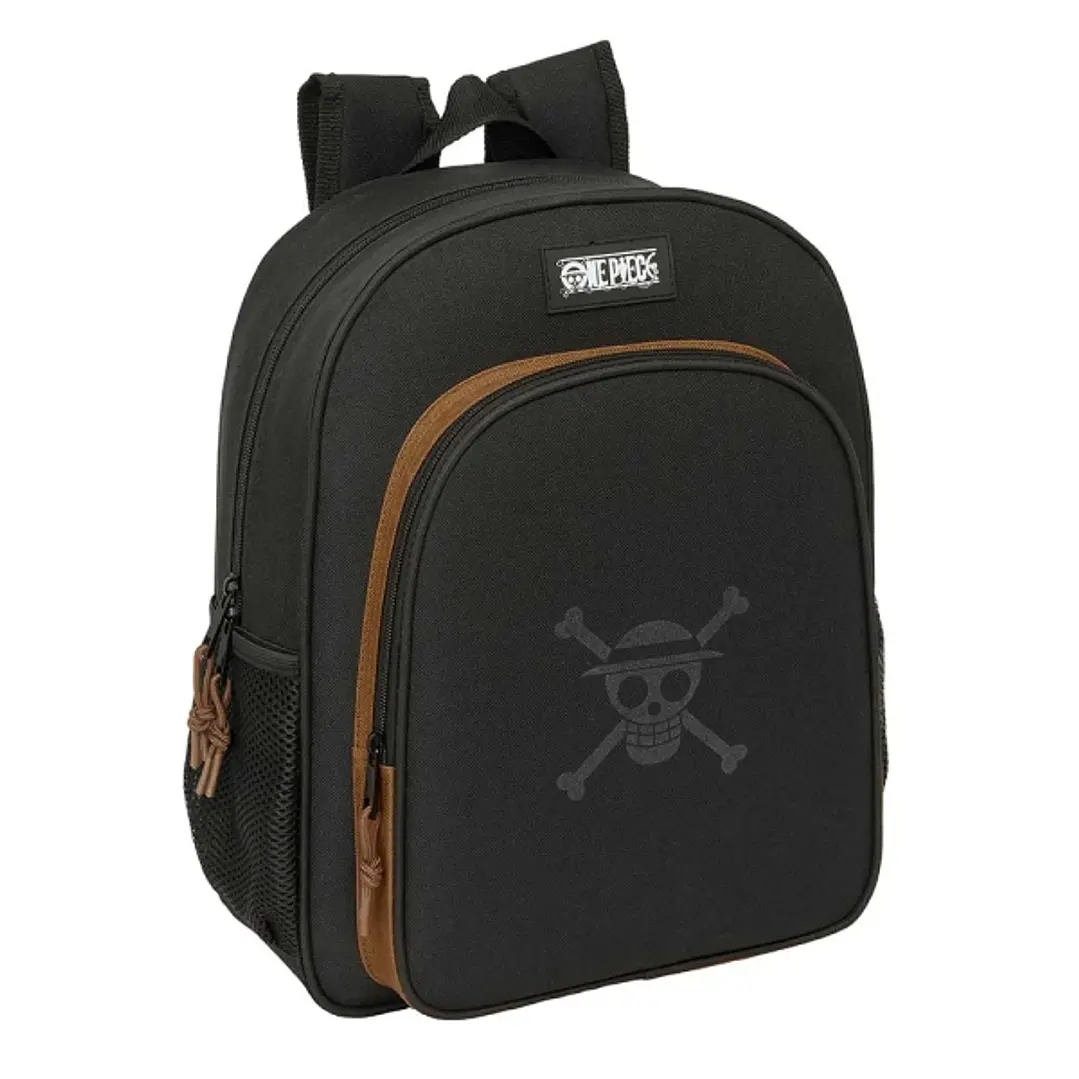 Safta One Piece Mochila - Adaptable a Carro - Portabotellas - Tirador Doble - Hombreras Ergonomicas - Espalda Acolchada - Bolsillo Frontal - Asa de Ma 1