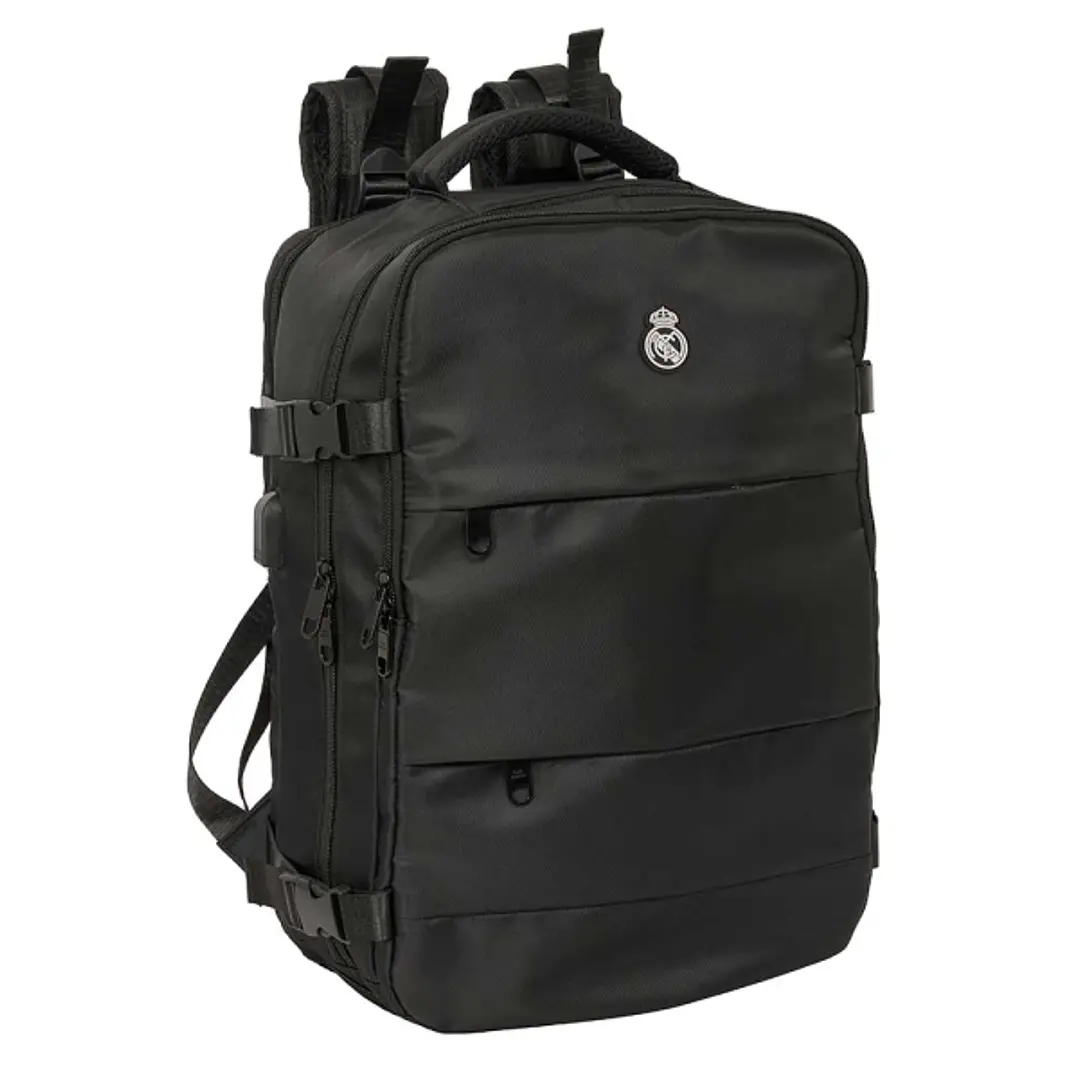 Safta Real Madrid Mochila de Viaje Cabina de 23.1L - Espacio para Portatil hasta 15.6