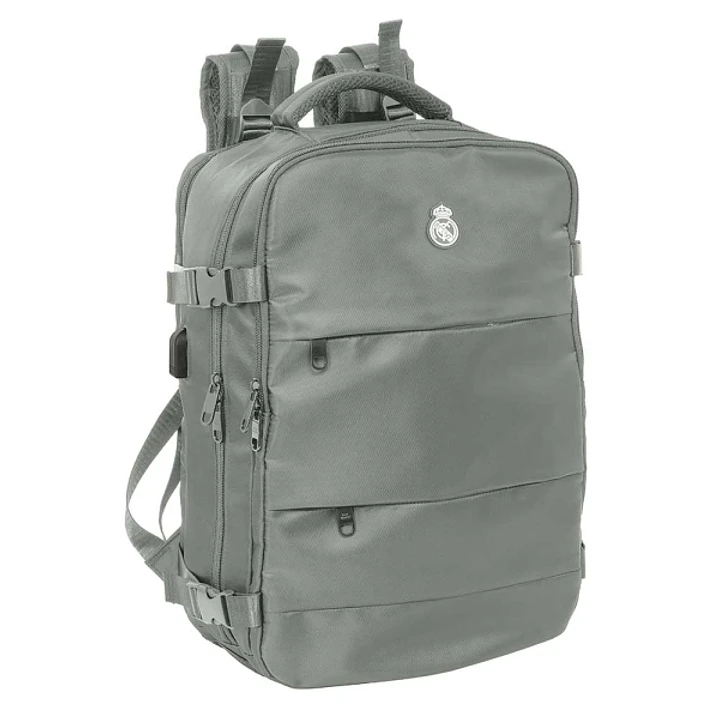 Safta Real Madrid Mochila de Viaje Cabina de 23.1L - Espacio para Portatil hasta 15.6