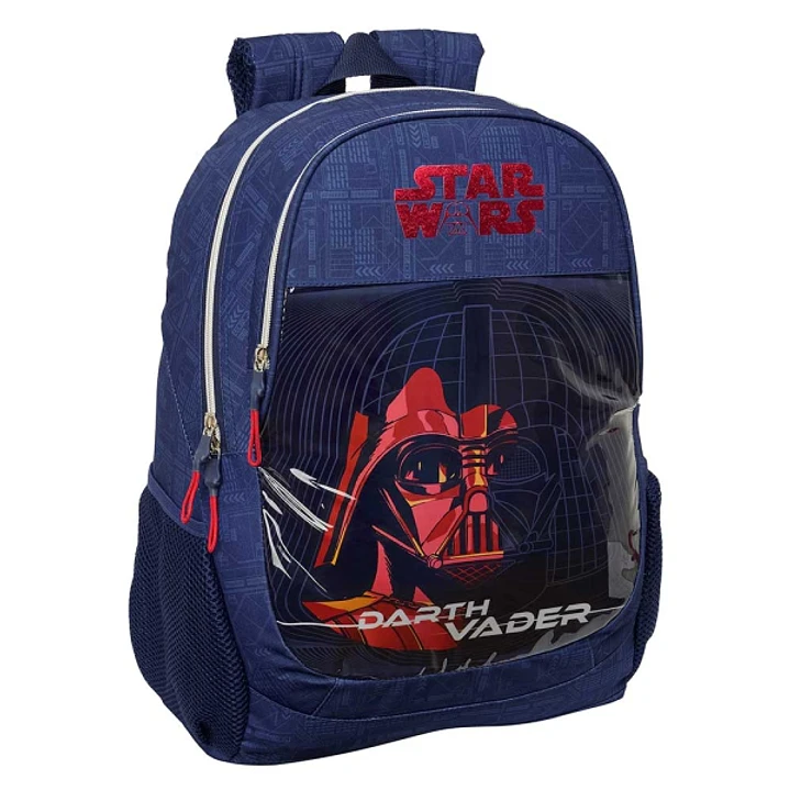 Safta Star Wars Mochila - 23L - Adaptable a Carro - Espalda Acolchada - Portabotellas - Cremallera con Doble Tirador - Asa de Mano - Hombreras Ergonom 1
