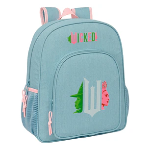 Safta Wicked Mochila - Adaptable a Carro - Portabotellas - Doble Tirador en Cremallera - Hombreras Ergonomicas y Acolchadas - Asa de Mano Superior - 1