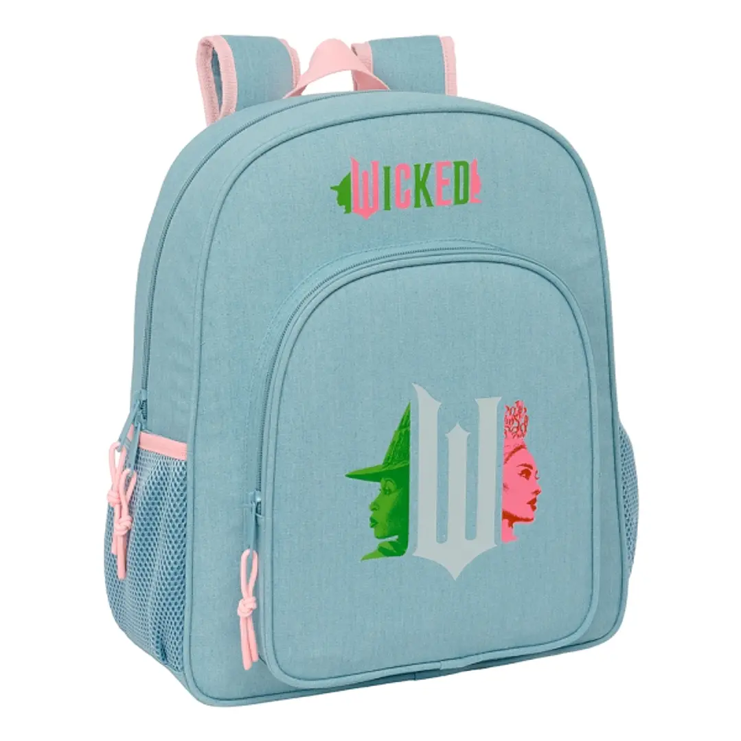 Safta Wicked Mochila - Adaptable a Carro - Portabotellas - Doble Tirador en Cremallera - Hombreras Ergonomicas y Acolchadas - Asa de Mano Superior - 1 1