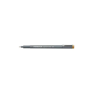 Staedtler Pigment Liner 308 Rotulador Calibrado - Trazo 0.5mm - Secado Rapido - Color Naranja