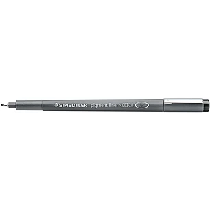 Staedtler Pigment Liner 308 Rotulador Calibrado - Trazo 0.3 - 2mm - Secado Rapido - Color Negro