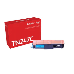 Xerox Everyday Brother TN247/TN243 Cyan Cartucho de Toner Generico - Reemplaza TN247C/TN243C