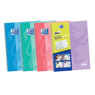 Oxford School Classic Write&Erase A4+ Europeanbook - Tapa Extradura - 1 Linea 2M - 100 Hojas - Colores Surtidos