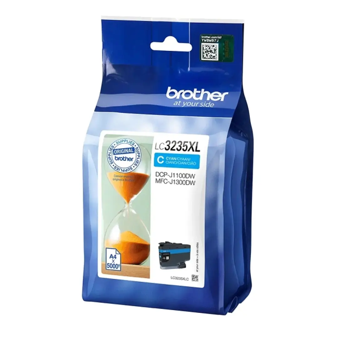 Brother LC3235XL Cyan Cartucho de Tinta Original - LC3235XLC 1
