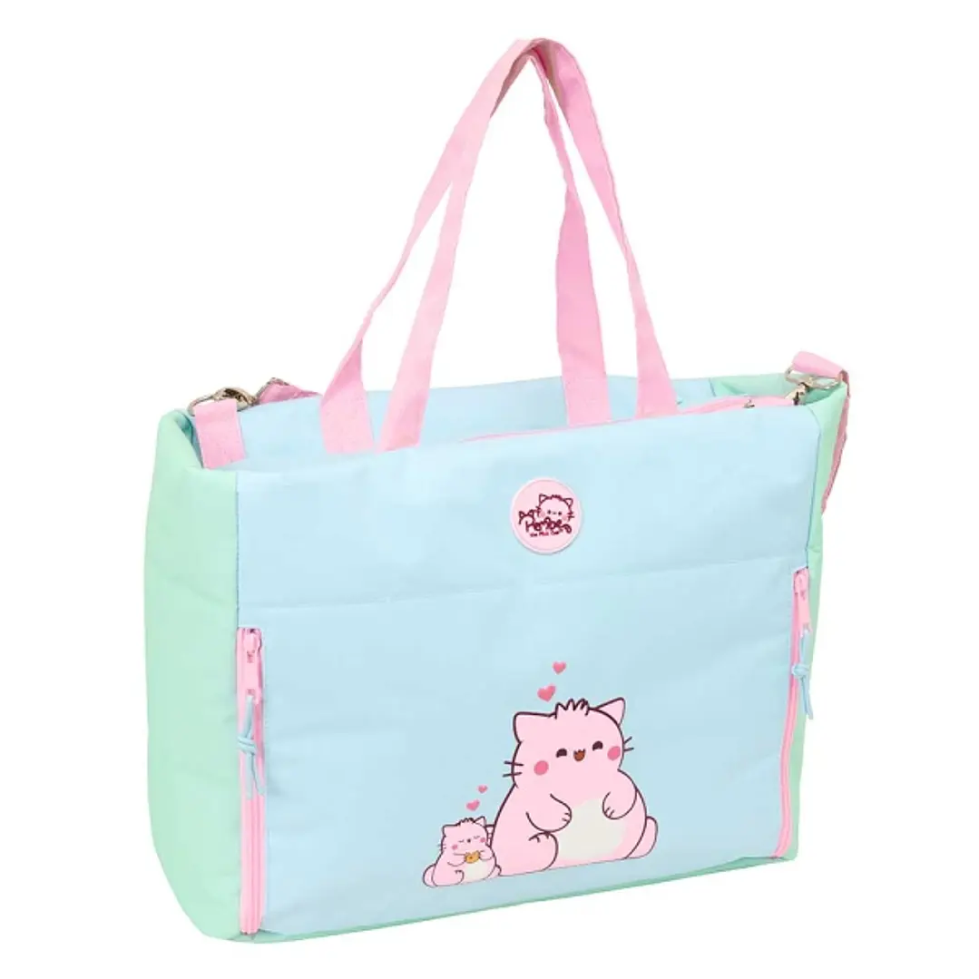 Safta Pembe The Pink Cat Maletin para Portatil hasta 14.1