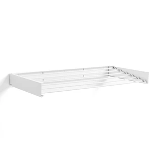 Innovagoods Dryva 100 Tendedero de Pared Extensible - Retractil - Incluye Accesorios de Montaje - Plegable - Resistente a la Corrosion - 6 Barras - 10