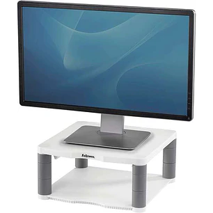 Fellowes Soporte para Monitor Premium - Ajustable en 5 Alturas - Hasta 36kg - Color Gris