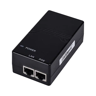 Ruijie RG-E-120(GE) Inyector PoE - 1 Puerto - Velocidad hasta 1Gbps - Color Negro