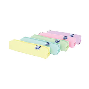 Oxford Kangoo Live & Go Estuche Cuadrado Pequeño - Material Esponjoso - Goma Elastica para unirlo al Cuaderno - Colores Surtidos Pastel