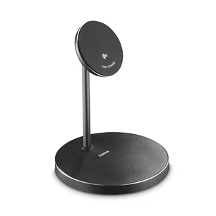 Hama Qi2 Cargador Inalambrico - 15W - USB-C - Carga Rapida - Color Negro