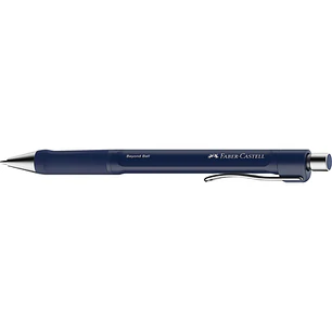 Faber-Castell Beyond Ball Boligrafo Retractil - Punta 1mm - Trazo de 0.5mm - Grip de Agarre - Tinta Azul - Color del Cuerpo Azul