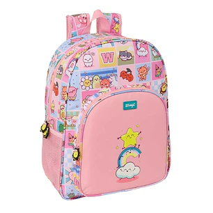 Safta Mr. Wonderful Comic Mochila - Adaptable a Carro - Bolsillo Frontal - Portabotellas - Cremallera con Doble Tirador - Asa de Mano - Hombreras y Es