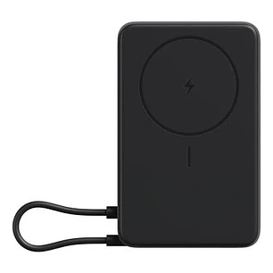 Xiaomi Magnetic Power Bank 10000 con Soporte Integrado - Carga Inalambrica Magnetica - 20W Max - USB C Bidireccional - 5900 mAh / 37 Wh - Pantalla Int